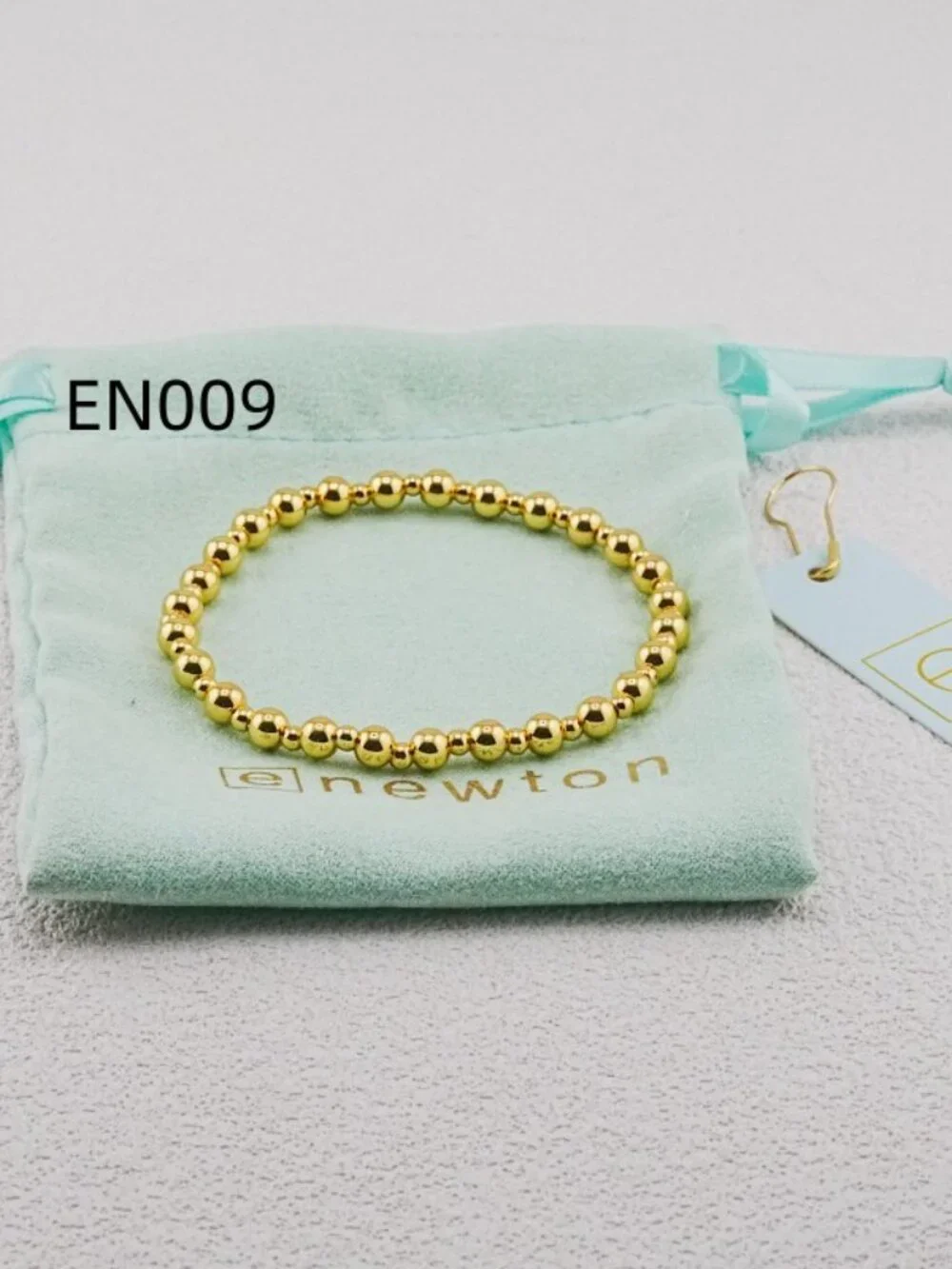 Enewton Gold Mixed-Size Bead Bracelet